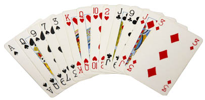 A hand of cards